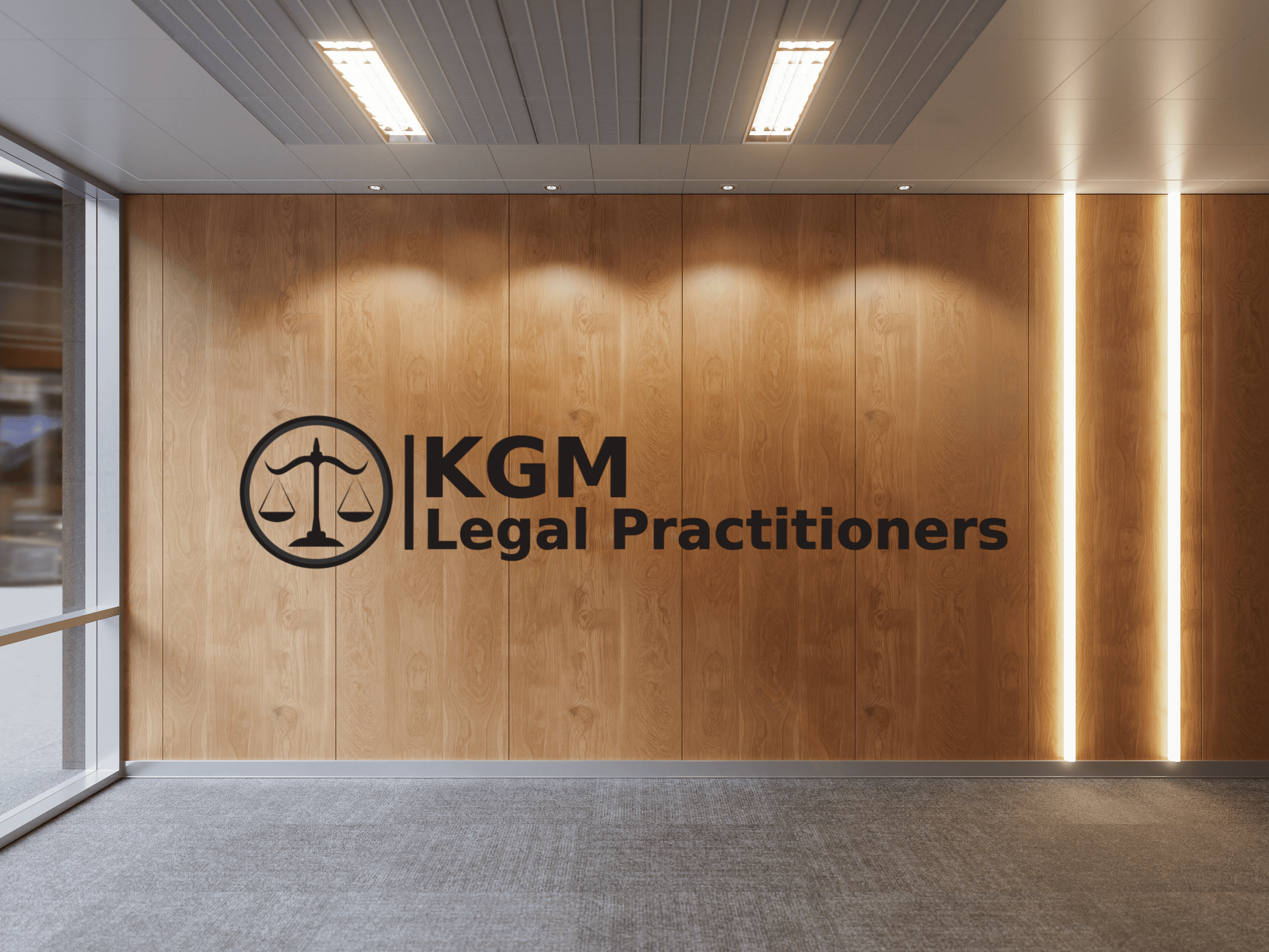 Professional law office interior